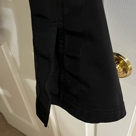 ALO Yoga Black Relaxed Slit Pants - Picture 4 of 7